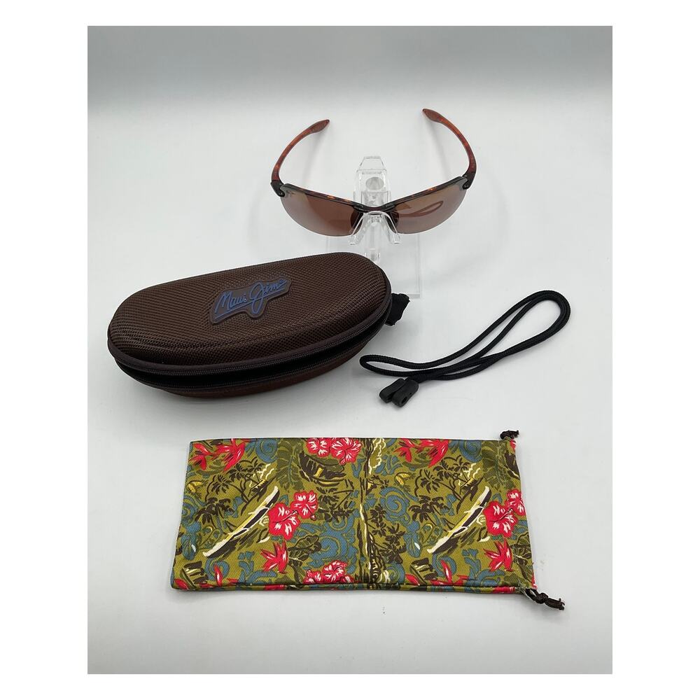 Maui Jim MJ Sport Sunglasses with case - Brown, MJ-405-10